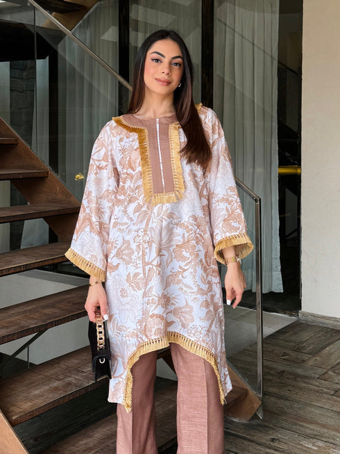MAHIRA PASTEL SUMMER PASKITANI KURTA SET